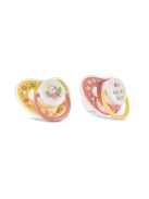Baby Care cumi kupakkal 2db 6M+ - YELLOW/PINK