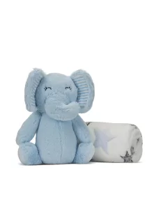 Lorelli Nappy takaró 75x90 cm - Blue Elephant