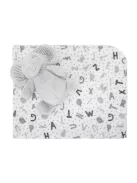 Lorelli Nappy takaró 75x90 cm - Grey Elephant