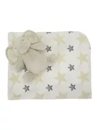 Lorelli Nappy takaró 75x90 cm - Beige Elephant