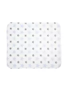 Lorelli Poffy Duo takaró 75x90 cm párnával 45x30 cm - White Blue Teddy Bear
