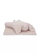 Lorelli Poffy Duo takaró 75x90 cm párnával 45x30 cm - Peach Bunny