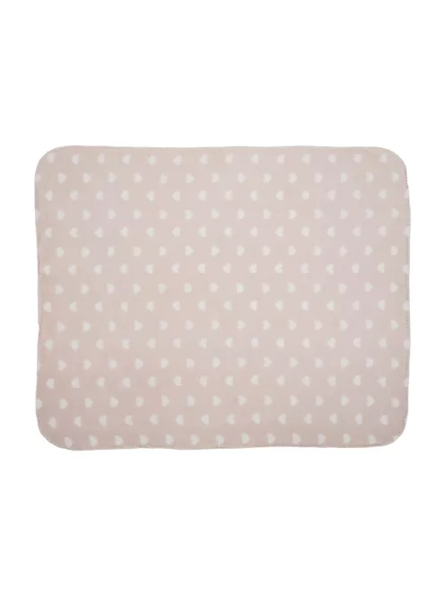 Lorelli Poffy Duo takaró 75x90 cm párnával 45x30 cm - Peach Bunny