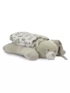 Lorelli Poffy Duo takaró 75x90 cm párnával 45x30 cm - White BeigeTeddy Bear