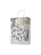 Lorelli Poffy Duo takaró 75x90 cm párnával 45x30 cm - White BeigeTeddy Bear