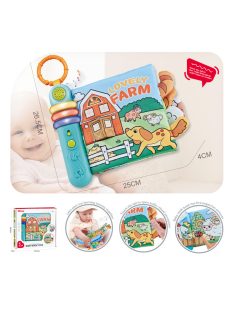 Chipolino Interaktív zenélő könyv - Farm