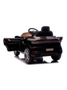 Chipolino Porsche Cayenne elektromos autó bőr üléssel - black