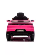 Chipolino Porsche Cayennee lektromos autó bőr üléssel - pink