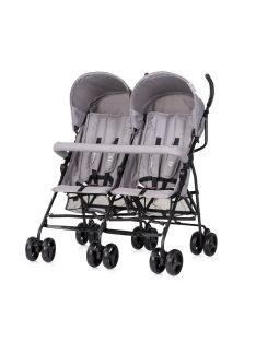 Chipolino Double Point iker babakocsi - Cloud grey