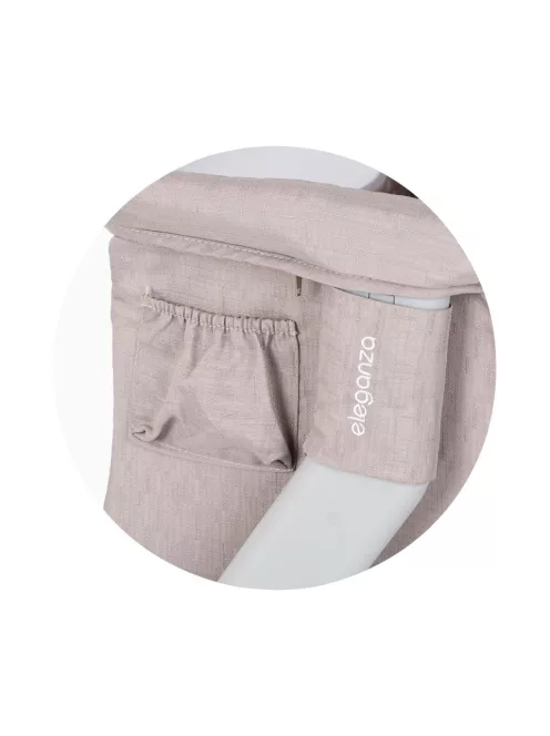 Chipolino Eleganza babaöböl - pink marshmallow