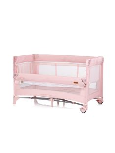 Chipolino Glory multifunkciós utazóágy - pink marshemllow