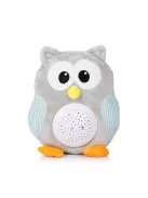 Chipolino projektoros zenélő plüss játék - Owl