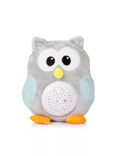 Chipolino projektoros zenélő plüss játék - Owl
