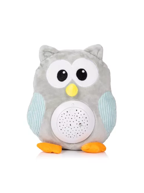 Chipolino projektoros zenélő plüss játék - Owl