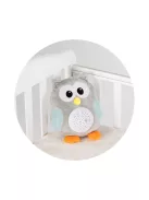 Chipolino projektoros zenélő plüss játék - Owl