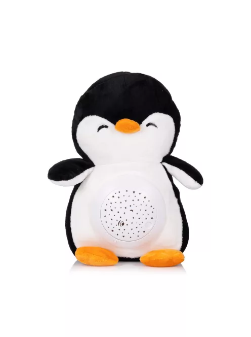 Chipolino projektoros zenélő plüss játék - Penguin