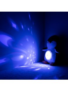 Chipolino projektoros zenélő plüss játék - Penguin