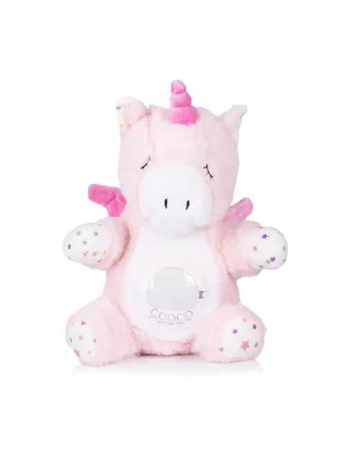 Chipolino projektoros zenélő plüss játék - Unicorn