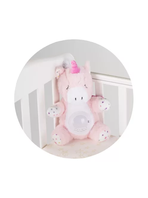 Chipolino projektoros zenélő plüss játék - Unicorn