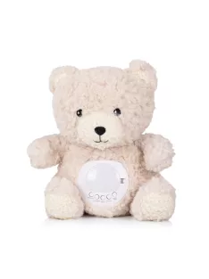 Chipolino projektoros zenélő plüss játék - Bear beige