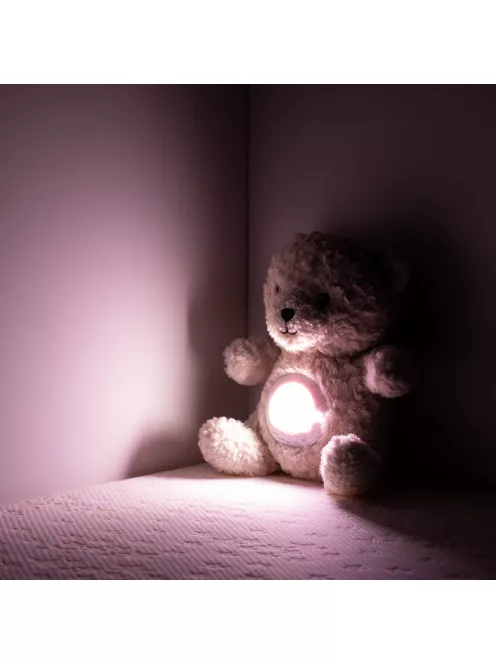 Chipolino projektoros zenélő plüss játék - Bear beige