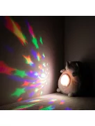 Chipolino projektoros zenélő plüss játék - Little Hedgehog