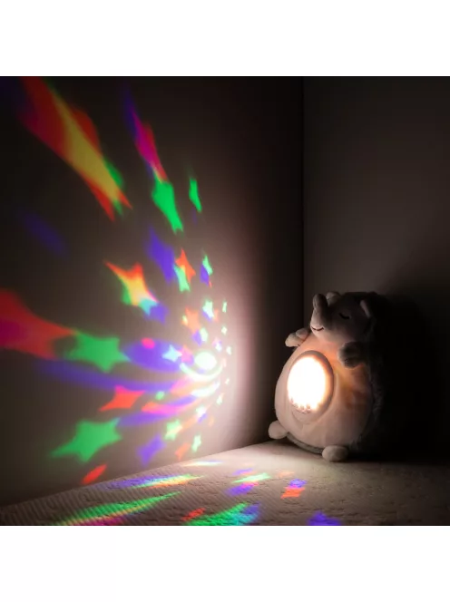 Chipolino projektoros zenélő plüss játék - Little Hedgehog