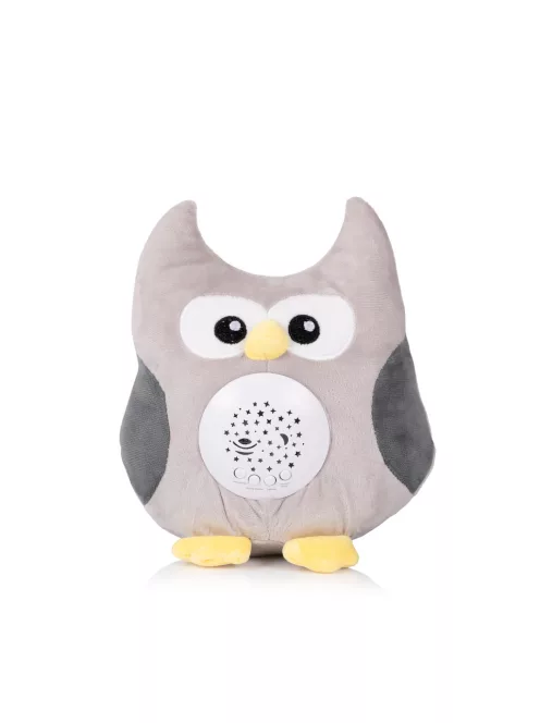 Chipolino projektoros zenélő plüss játék - Little Owl