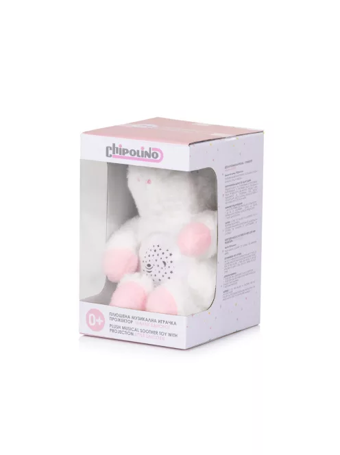 Chipolino projektoros zenélő plüss játék - Little Unicorn