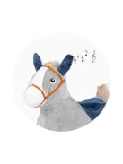 Chipolino ugráló lovacska hanggal - grey
