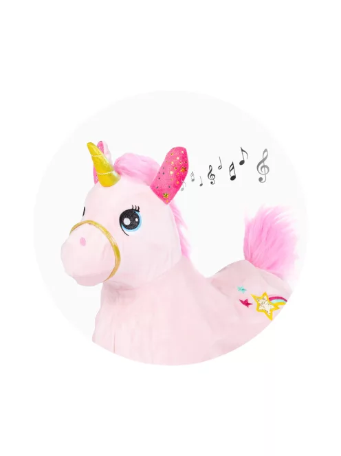 Chipolino ugráló lovacska hanggal - pink