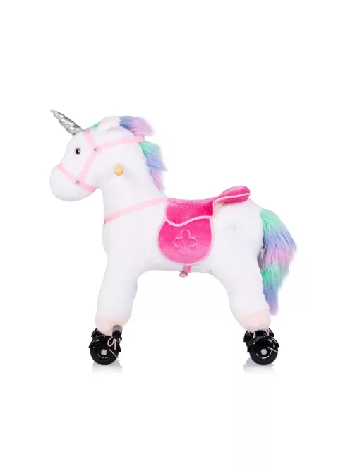 Chipolino lovacska hanggal és kerékkel - pink