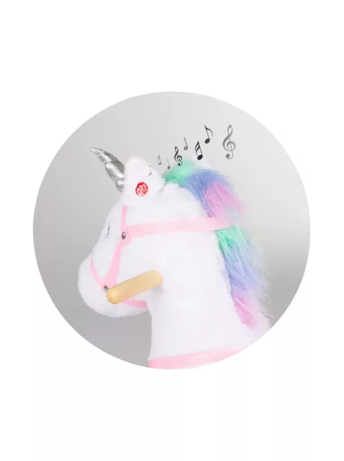 Chipolino lovacska hanggal és kerékkel - pink