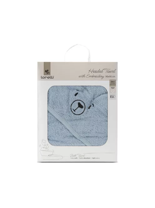 Lorelli kapucnis kifogó 90/90 - Soft Blue