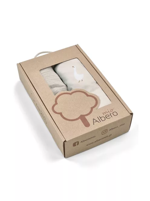Albero Mio babakocsi mózeshez lepedő 2 darabos csomag - CP2 Gaja Goose
