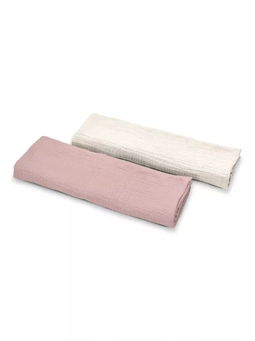 Albero Mio muszlin pelenka, 2 darabos csomag - CC1 Pink