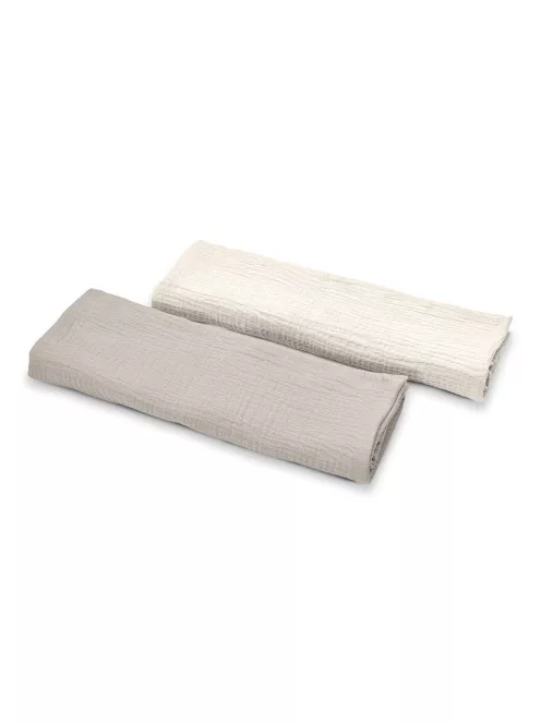 Albero Mio muszlin pelenka, 2 darabos csomag - CC2 Beige