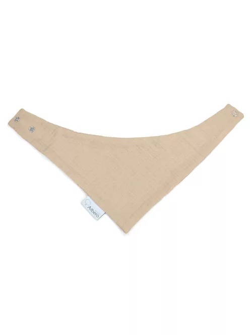 Albero Mio muszlin előke, 2 darabos csomag - WM447 Biscuit beige