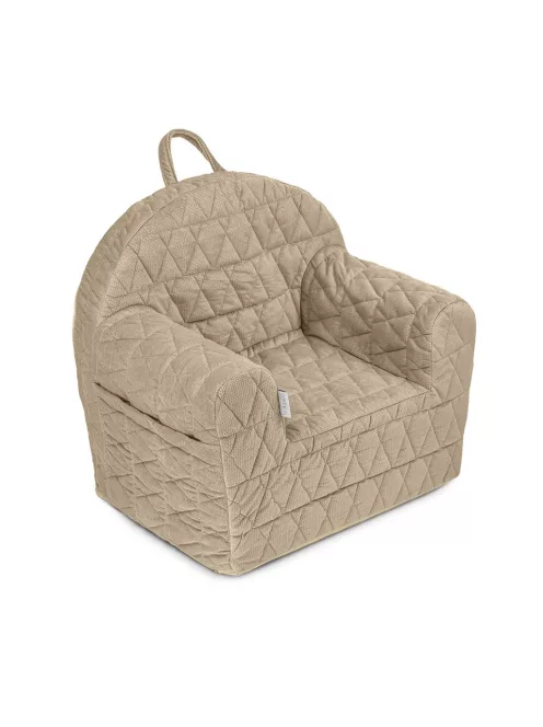 Albero Mio bársony babafotel - V113 Retro beige