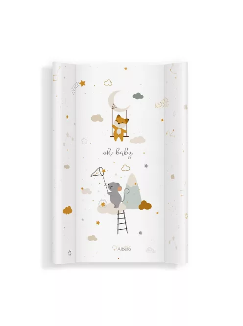 Albero Mio puha pelenkázó lap peremes 70 cm - 421 Mouse