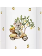 Albero Mio puha pelenkázó lap peremes 70 cm - 446 Travelling koala