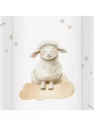 Albero Mio puha pelenkázó lap peremes 70 cm - 447 Sleeping sheep
