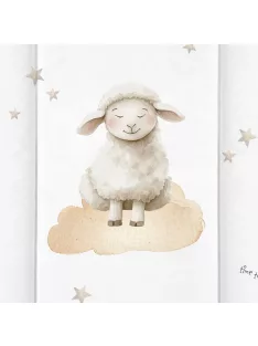   Albero Mio lapos, puha pelenkázó lap 70 cm - 447 Sleeping sheep