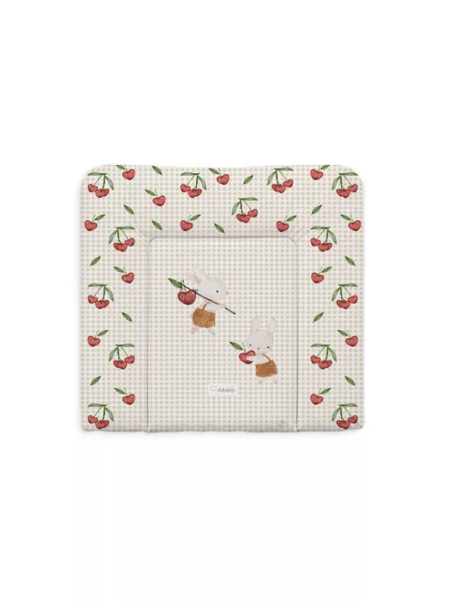Albero Mio lapos, puha pelenkázó lap 72x75 cm - CP5 Cherry fun