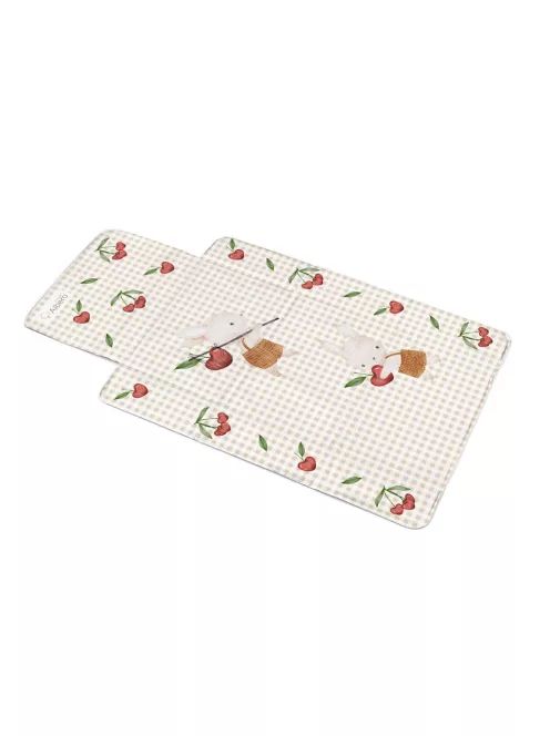 Albero Mio utazó pelenkázó lap 77x44 cm - CP5 Cherry fun