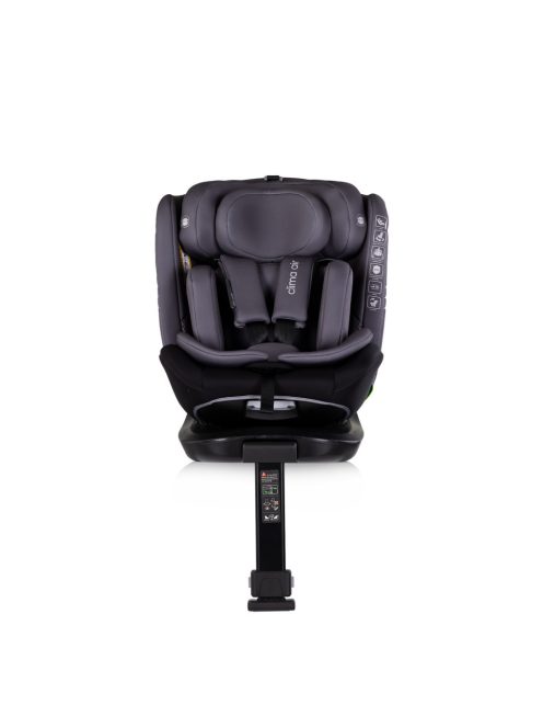 Chipolino Clima Air I-Size autósülés 40-150cm - anthracite