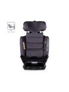 Chipolino Clima Air I-Size autósülés 40-150cm - anthracite