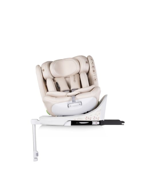 Chipolino Clima Air I-Size autósülés 40-150cm - biscotta