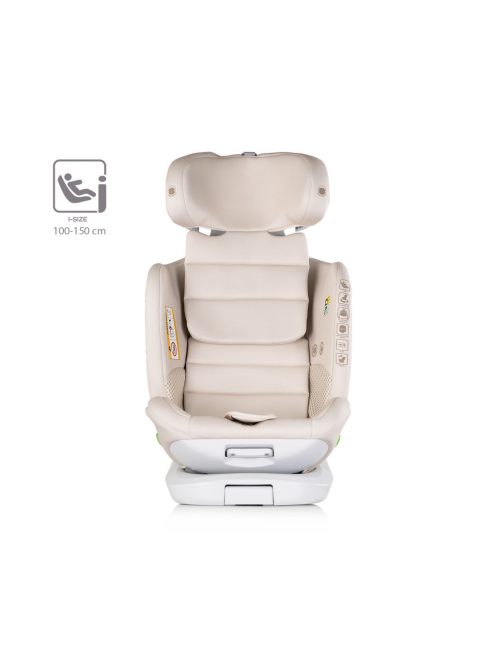 Chipolino Clima Air I-Size autósülés 40-150cm - biscotta