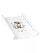 Chipolino Wild & Free pelenkázó lap - white little fox